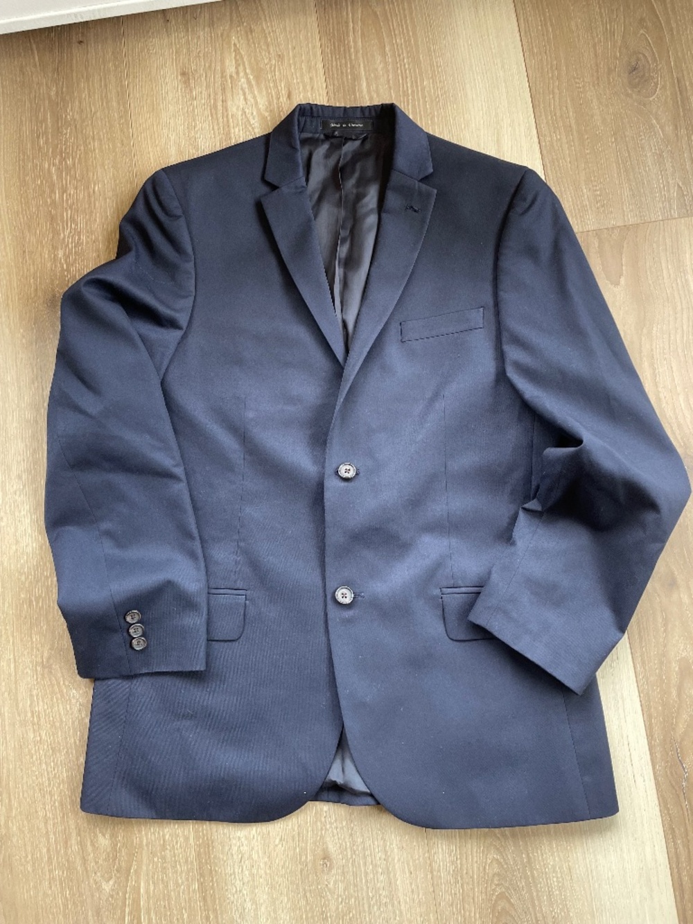 Lauren Ralph Lauren 20R Boy Youth Blue Wool Blend Blazer Single Breasted